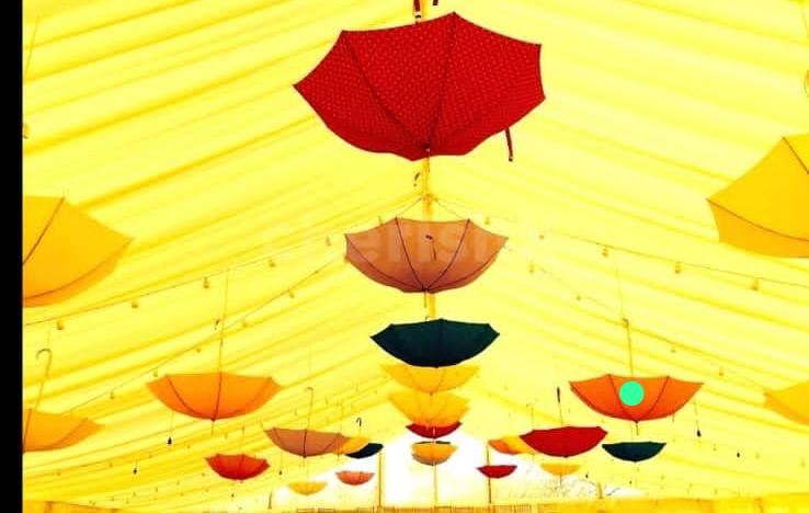  holi decor with props in gurgaon